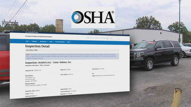 Records show Conn-Selmer has received several violations from the Ohio EPA and OSHA in recent...