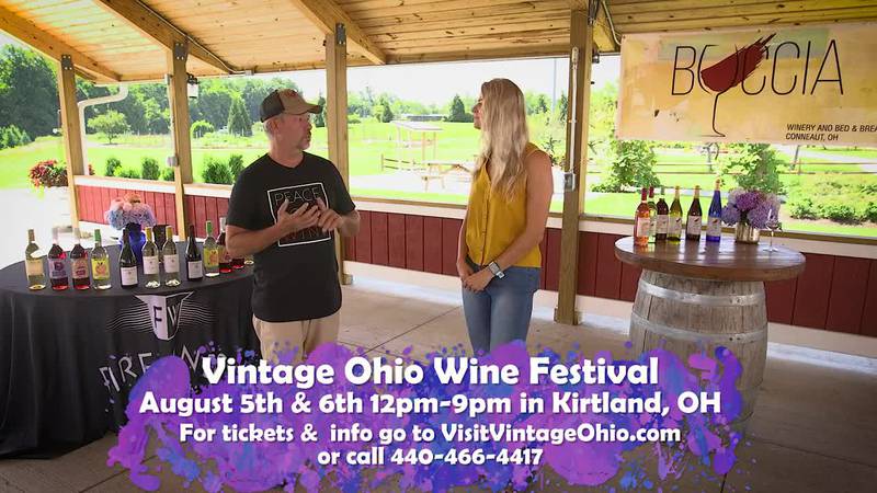 Vintage Ohio Wine Festival- Come Check it out August 5 & 6, 2022