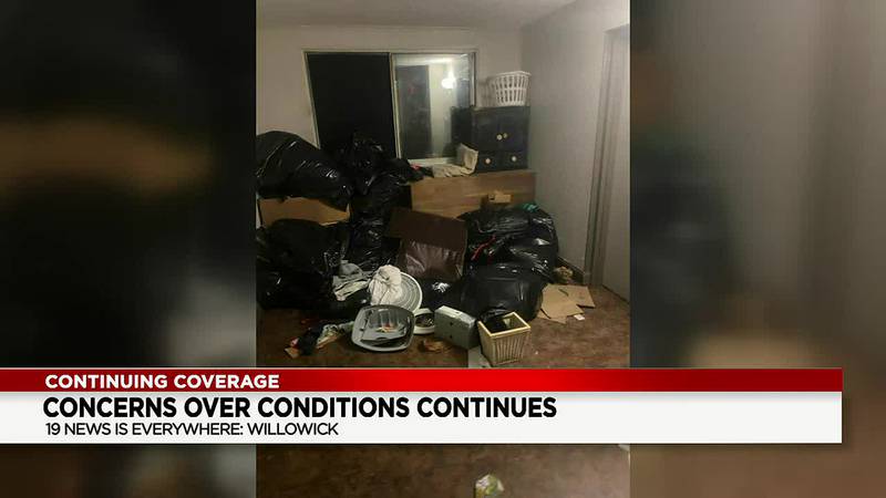 People living in Willowick apartment continue to endure trash buildup