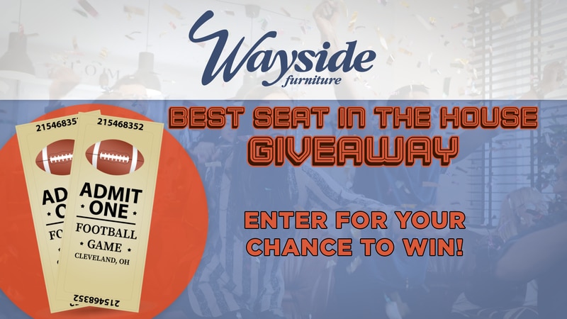 Enter for your chance to win football tickets from Wayside Furniture!