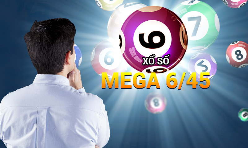 Mega 6/45 là loại vé số thuộc dòng vé số vietlott 