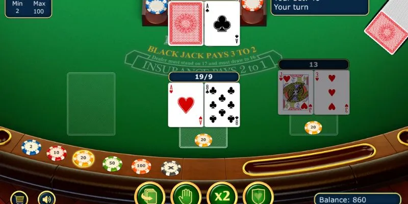 Một số thông tin cá cược blackjack online