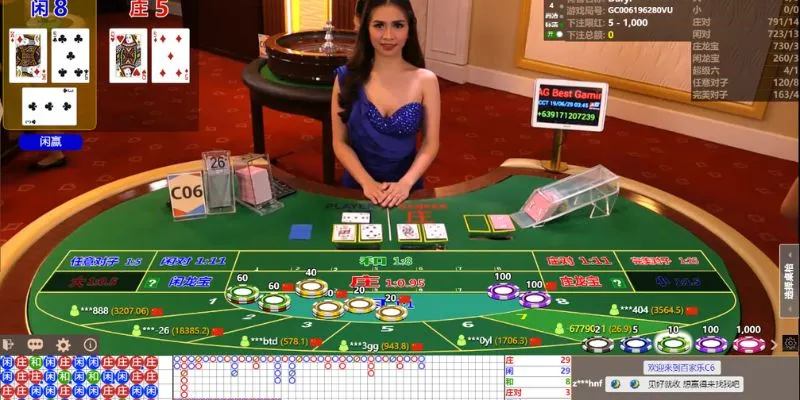 So sánh giữa Baccarat truyền thống và Live Baccarat