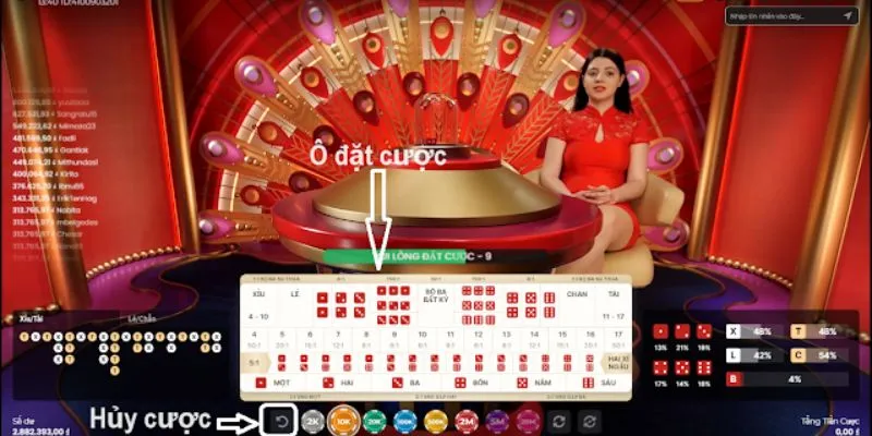 Khám phá cách đặt cược trong Live Sic Bo