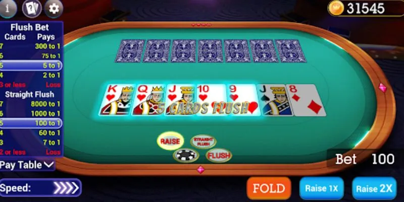 Khám phá trò chơi High Card Flush tại Hi88