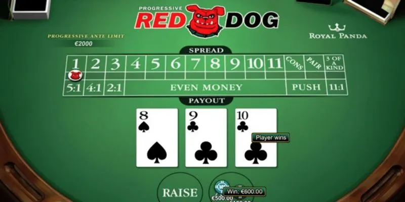 Tìm hiểu luật chơi game Red Dog chi tiết