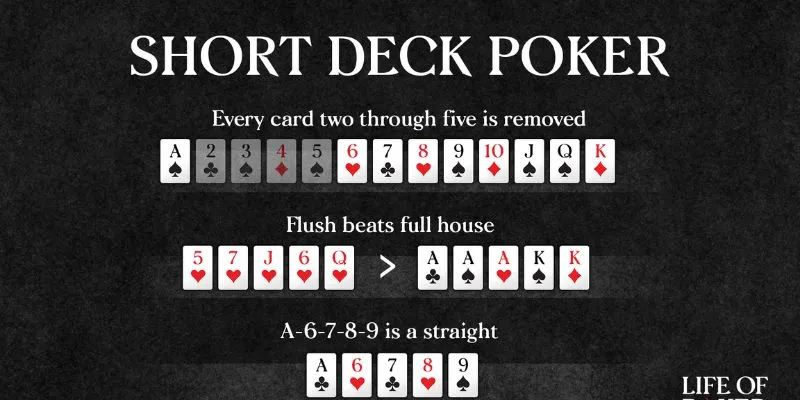 Khám phá quy tắc chơi Short Deck Poker cơ bản