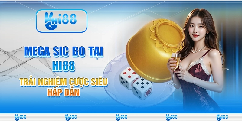 Mega Sic Bo tại Hi88 - Trải nghiệm cược siêu hấp dẫn