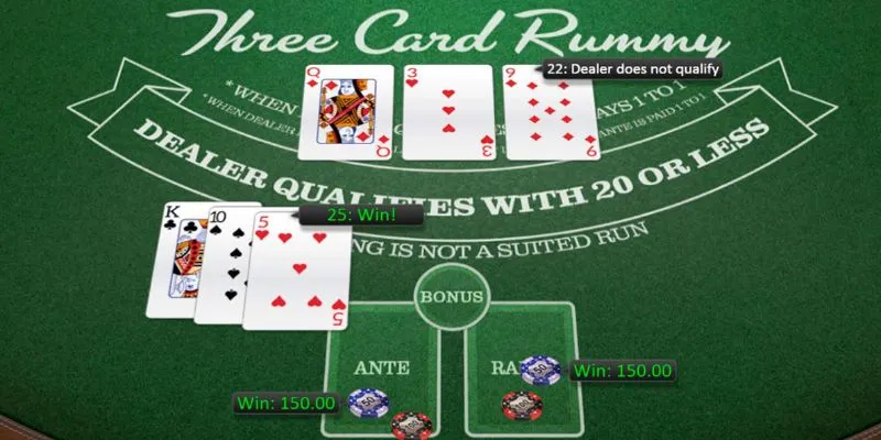 Tổng quan về Three Card Rummy tại Hi88